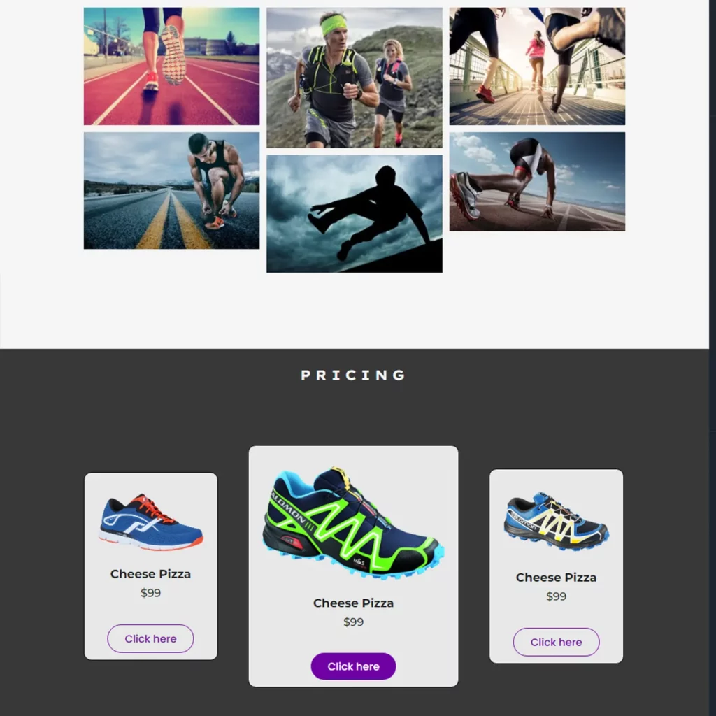 Sneakerstop E-commerce webdesign